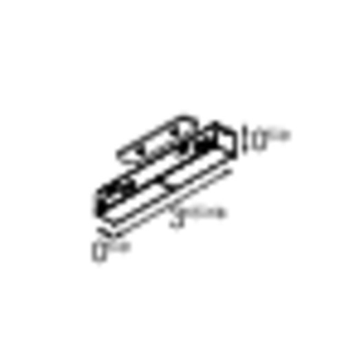 Track 48V Electrical/Mechanical Recessed Connection 180°